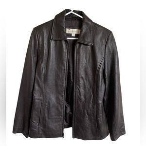Liz Claiborne genuine leather jacket
